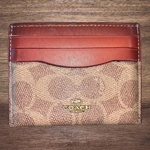 Coach Card Holder Wallet